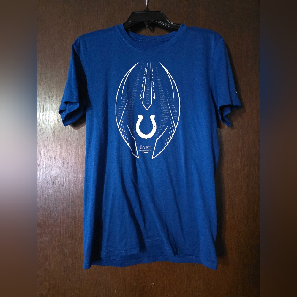 Blue Graphic Indianapolis Colts Men's Shirt
